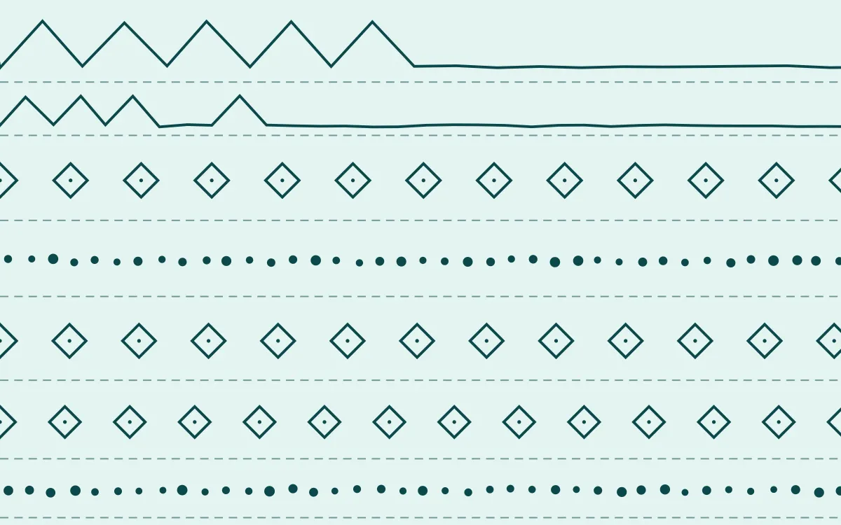 Cancún Surf Ecru Mudcloth — light teal mudcloth background