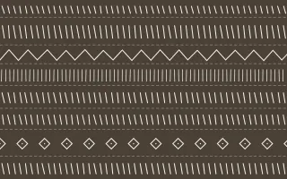 Copenhagen Hygge Mudcloth — dark brown and white mudcloth background