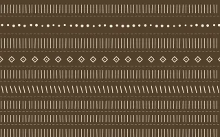 Cotswold Stone Mudcloth — dark brown and beige mudcloth background