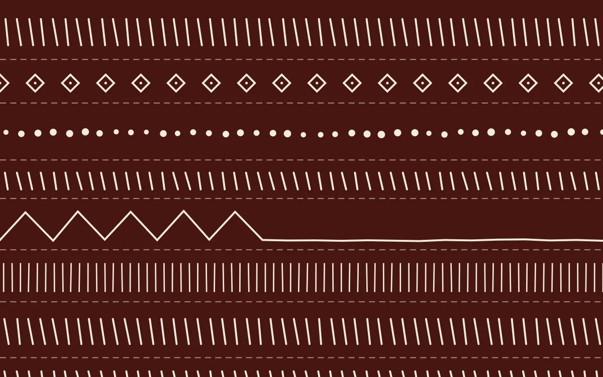 Cusco Weave Mudcloth — dark red and beige mudcloth background