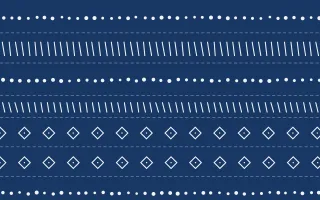 Delft Blue Mudcloth — dark blue and white mudcloth background