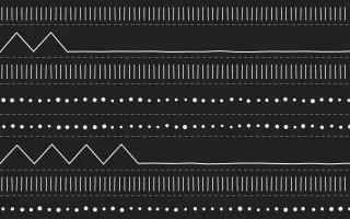 Edo Charcoal Mudcloth — dark grey and white mudcloth background