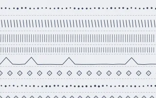 Fuji Mist Ecru Mudcloth — light white and blue mudcloth background