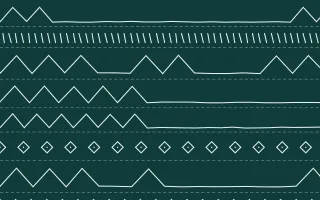 Ha Long Jade Mudcloth — dark teal and white mudcloth background