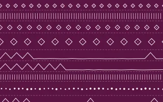 Holi Splash Mudcloth — dark pink and white mudcloth background