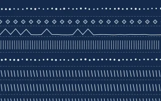 Jodhpur Indigo Mudcloth — dark blue mudcloth background