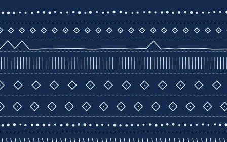 Jodhpur Indigo Mudcloth — dark blue mudcloth background