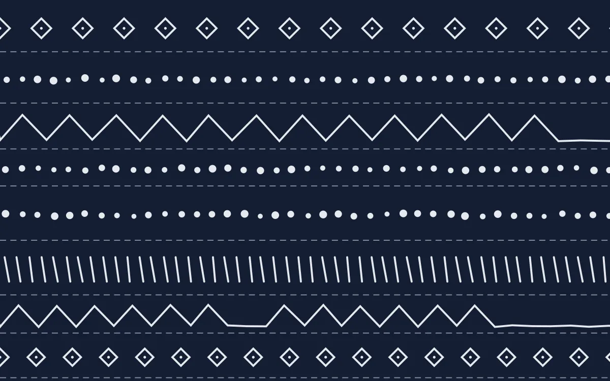 Kyoto Indigo Mudcloth — dark blue and white mudcloth background