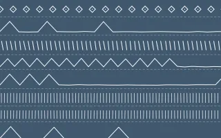 Lapland Snow Mudcloth — dark blue and white mudcloth background