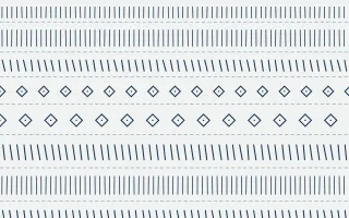 Lisbon Azul Ecru Mudcloth — light white and blue mudcloth background