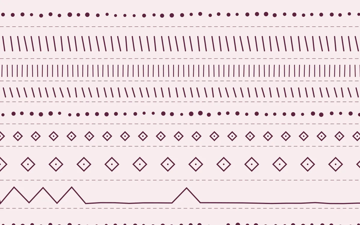 Lotus Siam Ecru Mudcloth — light white and pink mudcloth background