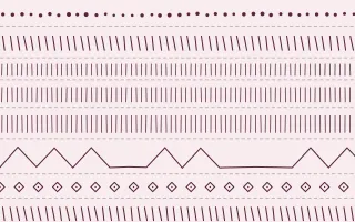Lotus Siam Ecru Mudcloth — light white and pink mudcloth background