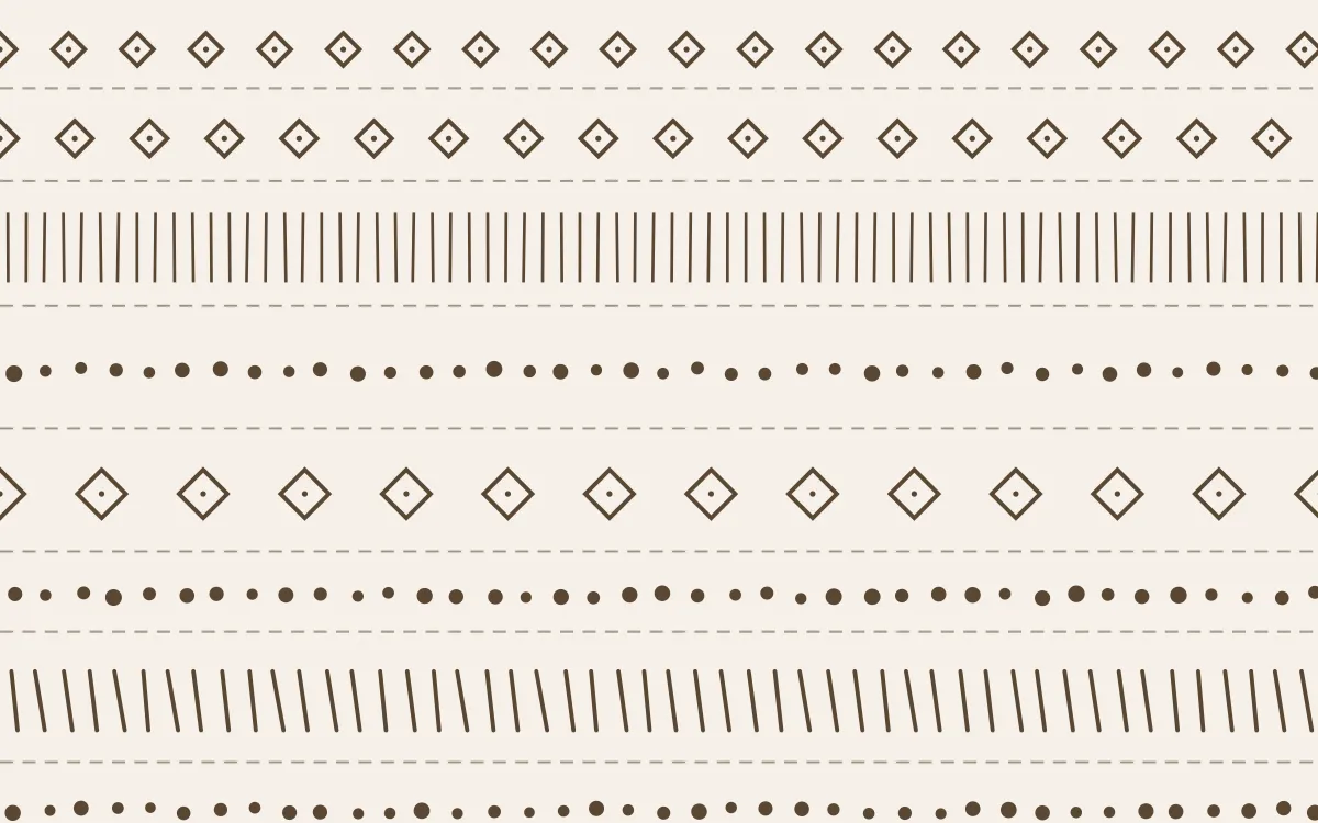 Manila Shell Ecru Mudcloth — light white and brown mudcloth background