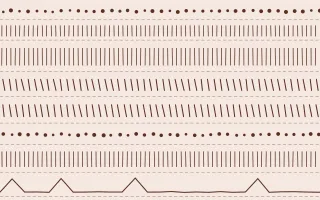 Marrakech Rose Ecru Mudcloth — light beige and brown mudcloth background