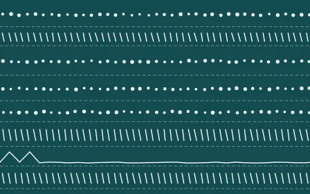 Miami Deco Mudcloth — dark teal and white mudcloth background