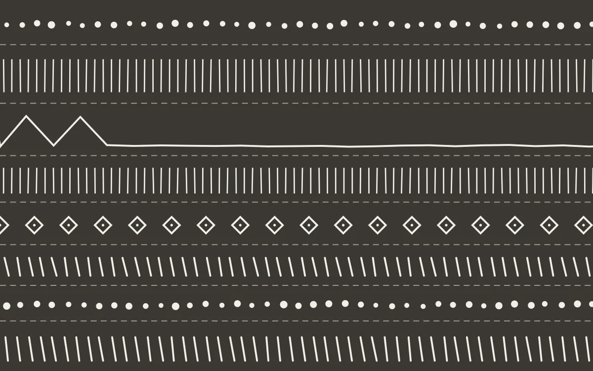 Milano Stone Mudcloth — dark grey and white mudcloth background