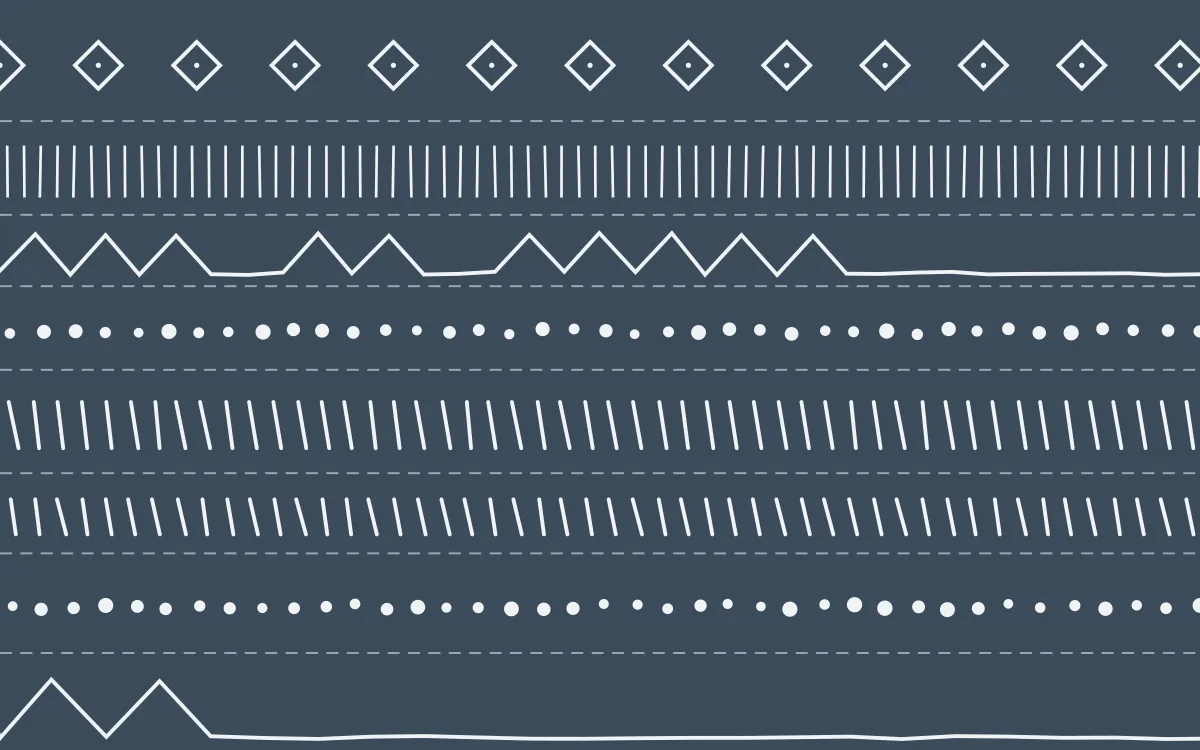 Montréal Hiver Mudcloth — dark blue and white mudcloth background