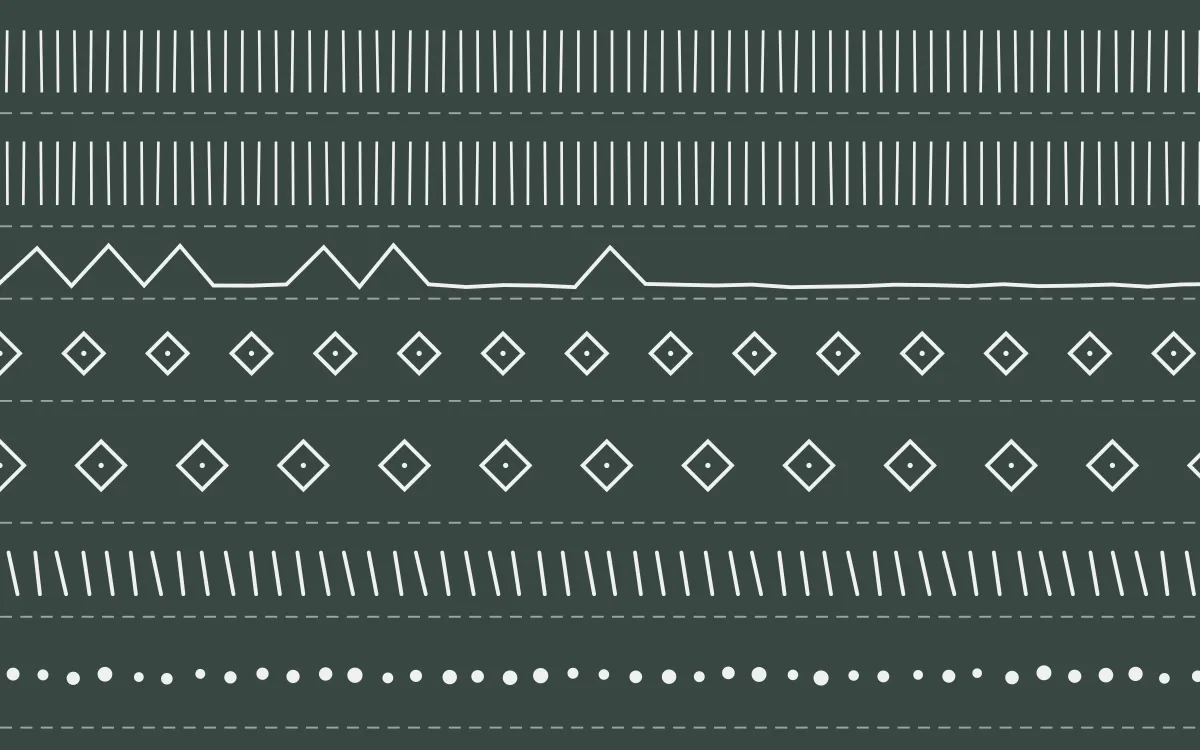 Pacific Fog Mudcloth — dark grey and white mudcloth background