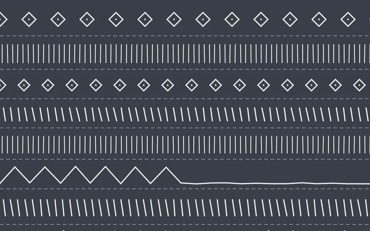 Paris Zinc Mudcloth — dark grey and white mudcloth background