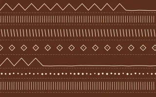Sahara Dusk Mudcloth — dark brown and beige mudcloth background
