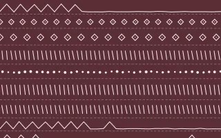 Sakura Paper Mudcloth — dark red and white mudcloth background
