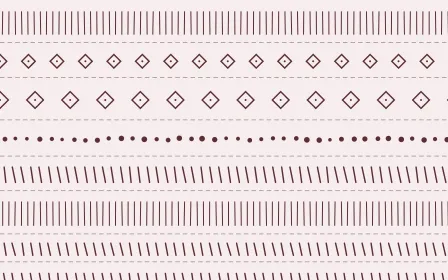 Sakura Paper Ecru Mudcloth — light white and red mudcloth background