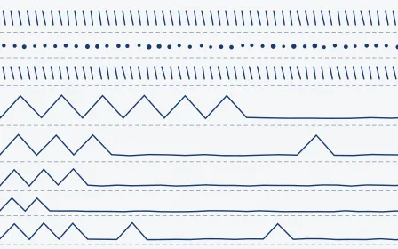 Santorini Ecru Mudcloth — light white and blue mudcloth background
