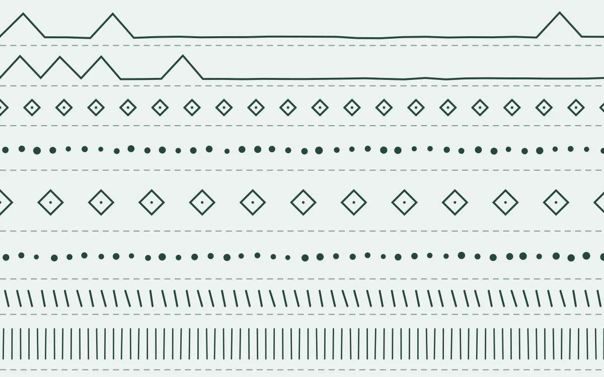 Winter Palace Ecru Mudcloth — light white and teal mudcloth background