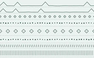 Winter Palace Ecru Mudcloth — light white and teal mudcloth background