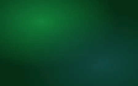 Forest Canopy — dark black, green and teal nature background