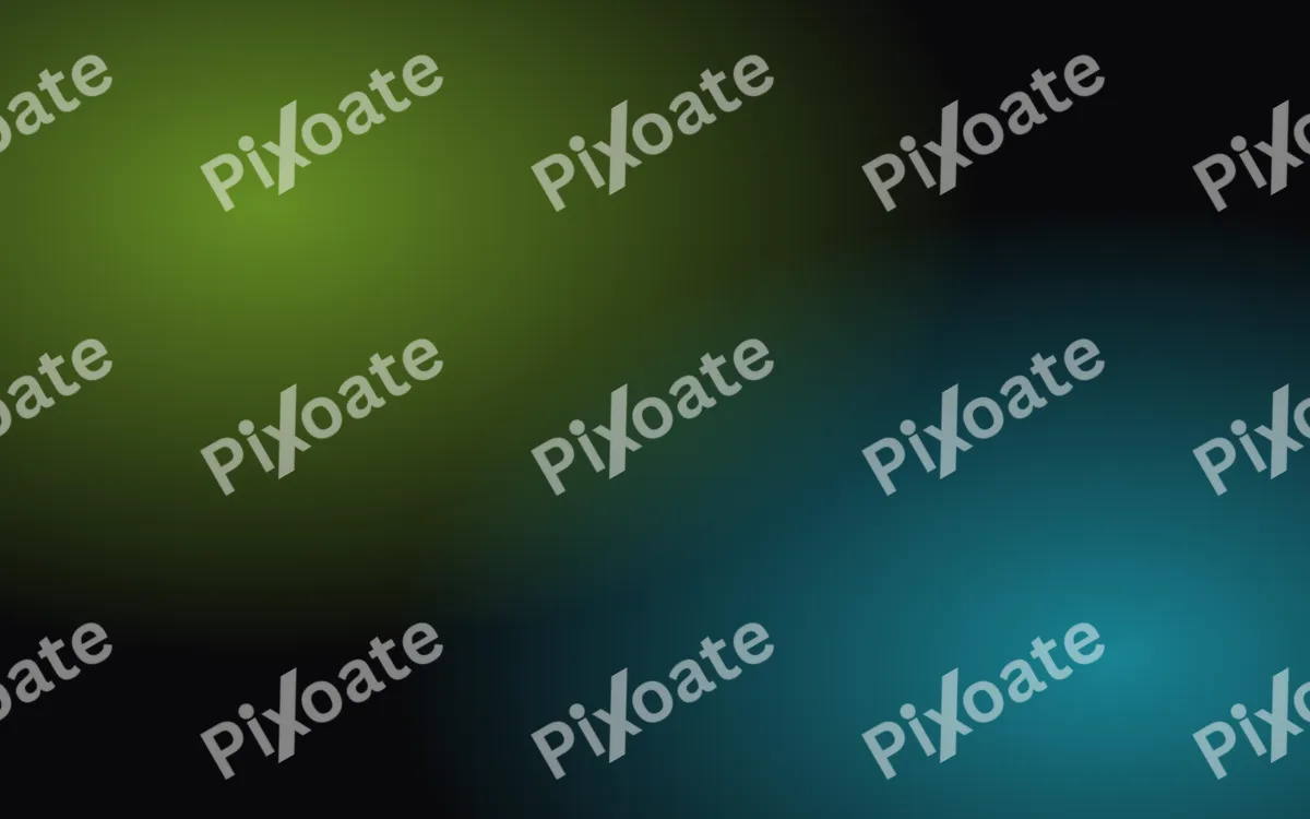 Electric Lime — dark black, green and teal neon background