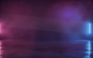 Neon Morning Haze — dark black, red and purple neon background