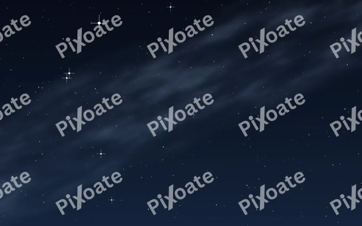 Blue Silence — dark black and blue night background