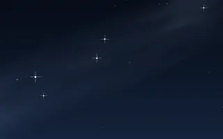 Blue Silence III — dark black and blue night background, variation III