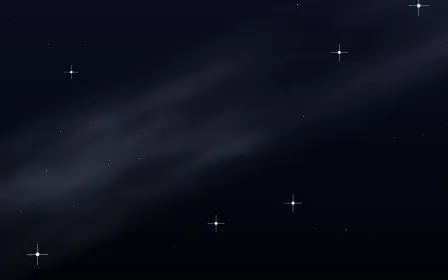 Deep Space — dark black and blue night background