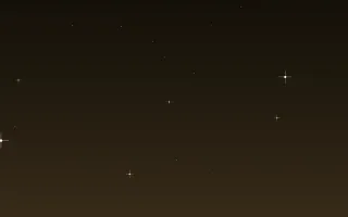 Harvest Moon Night II — dark black, brown and yellow night background, variation II