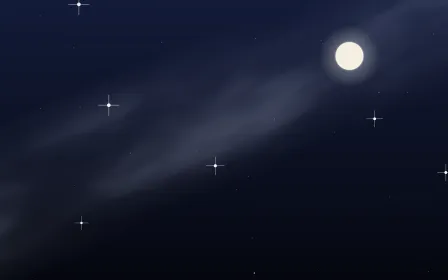 Milky Way — dark blue and black night background