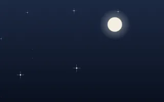 Moonlit II Moonlit II — dark blue and black night background, variation II