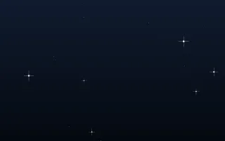 Starfall III Starfall III — dark blue and black night background, variation III