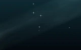 Teal Cosmos — dark blue, black and teal night background