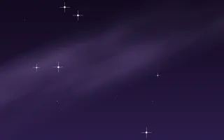 Violet Observatory II — dark black and purple night background, variation II