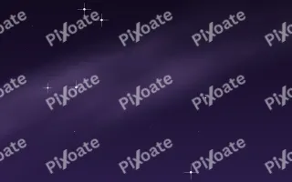 Violet Observatory II — dark black and purple night background, variation II