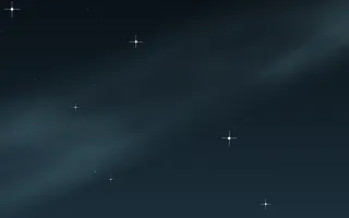Winter Zenith — dark black, blue and teal night background