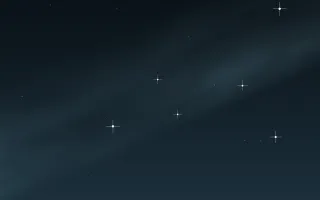 Winter Zenith II — dark black, blue and teal night background, variation II