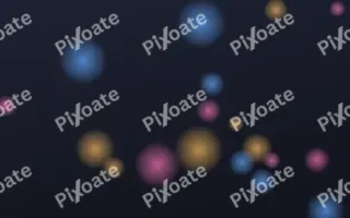 Carnival Night — dark blue, orange and pink nostalgic background