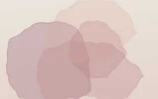 Pressed Flowers — light red, pink and beige nostalgic background