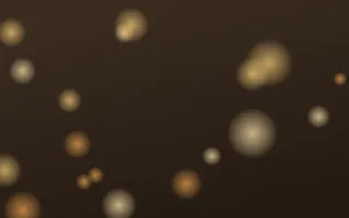 String Lights II — dark brown, gold and yellow nostalgic background, variation II