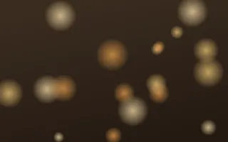 String Lights III — dark brown, gold and yellow nostalgic background, variation III