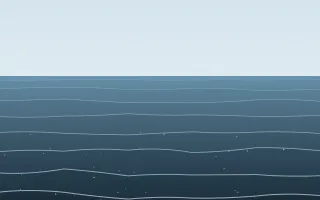 Arctic Sea II Arctic Sea II — light blue ocean background, variation II