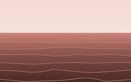 Blush Tide — colourful red ocean background